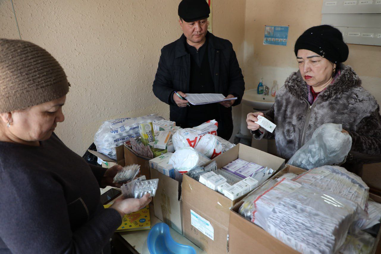 New drugs were brought to Tashkent State Agrarian University to protect the health of workers and students