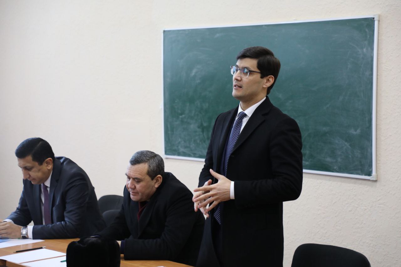 Vice-rectors of Tashkent State Agrarian University met with professors and teachers of the Faculty of Agricultural Products Storage and Processing!