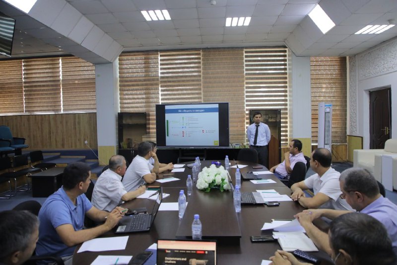 A training seminar on studying the GLOBAL GAP standard is being held with the participation of professors and teachers of Tashkent State Agrarian University