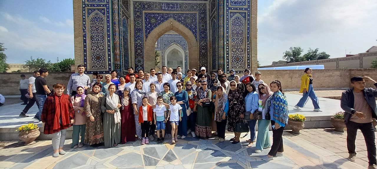 Professors and staff of Tashkent State Agrarian University visited Samarkand.