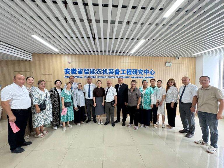 Делегация Ташкентского государственного аграрного университета изучила опыт китайского вуза.