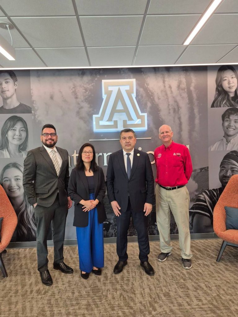 TDAU rektori AQSHning Arizona universiteti bilan hamkorlik bo‘yicha muzokaralar o‘tkazdi