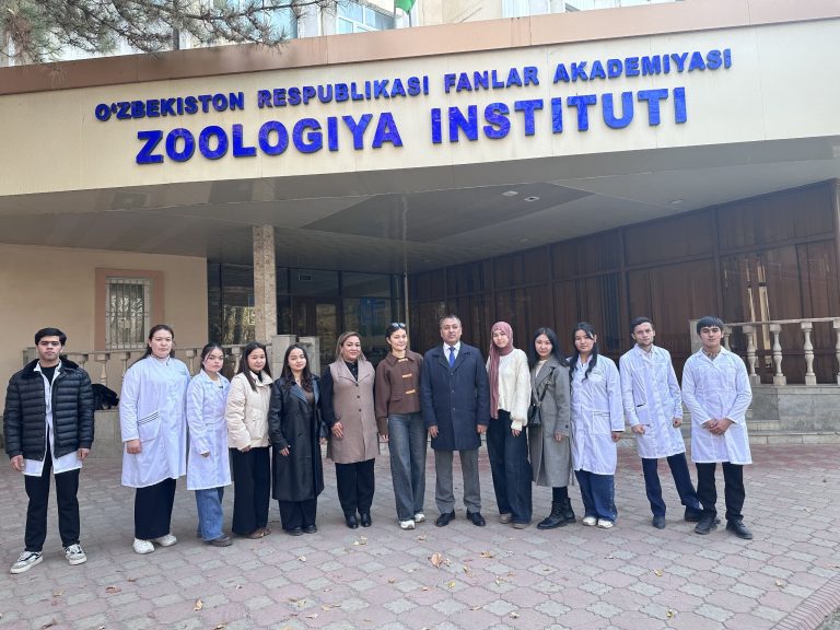Toshkent davlat agrar universiteti vakillari tomonidan Zoologiya institutida sayyor dars tashkil etildi