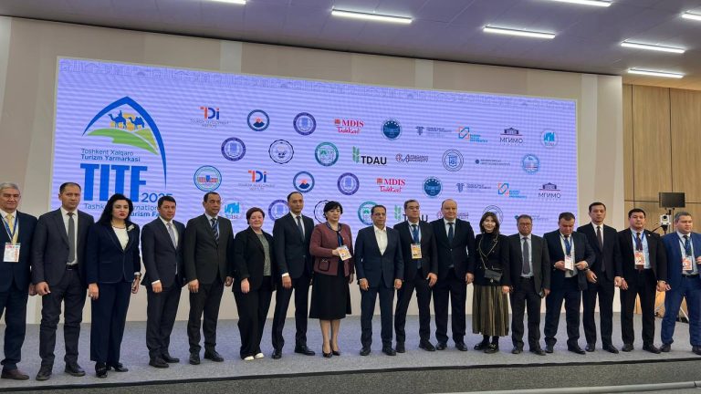 Toshkent shahrida “Ipak yo‘lida turizm” 30-yubiley Toshkent xalqaro turizm yarmarkasi (TXTY-2025)da universitetimiz vakillari ishtirok etdi.