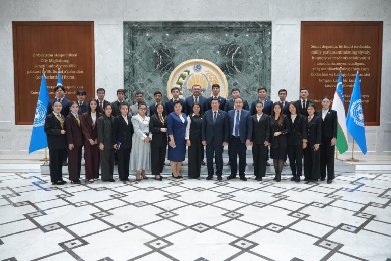 Toshkent davlat agrar universiteti yoshlari Parlament faoliyati bilan yaqindan tanishdi