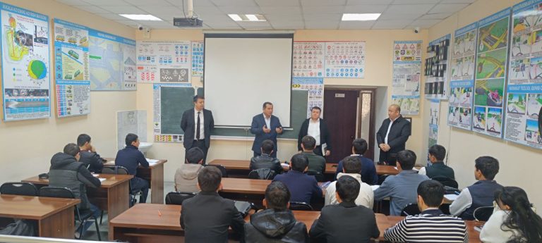 Toshkent davlat agrar universitetining bitiruvchi yoshlar bilan uchrashuv bo‘lib o‘tdi