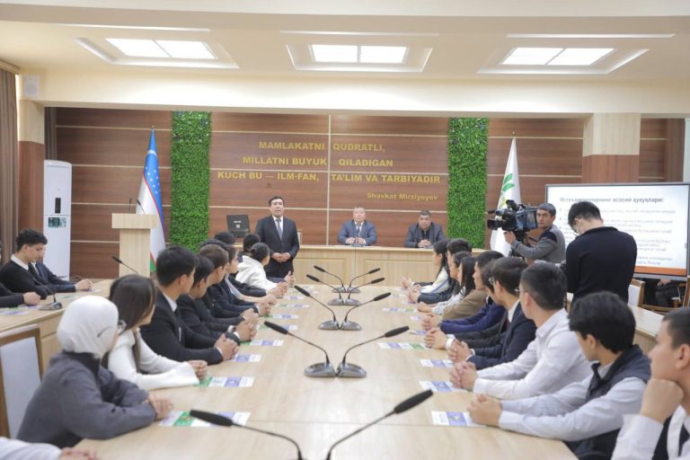 Toshkent davlat agrar universitetida moliyaviy savodxonlik bo‘yicha seminar bo‘lib o‘tdi!