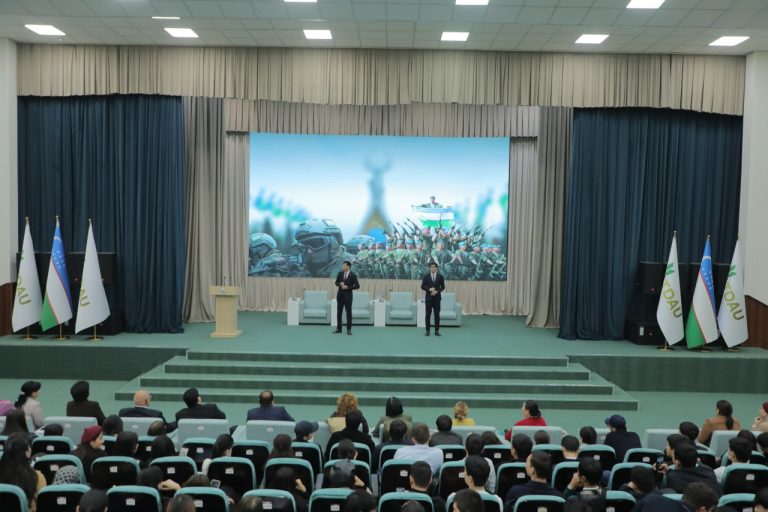 Toshkent davlat agrar universitetining “Qalqon” jamoatchilik guruhi a’zolari taqdirlandi