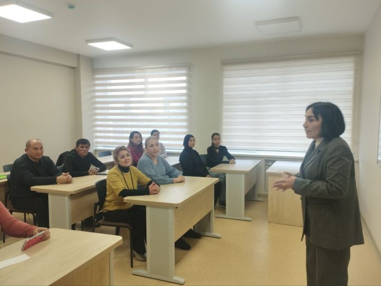 Toshkent davlat agrar universitetida o‘zbek tilining sohada qo‘llanilishi masalalariga bag‘ishlangan mahorat darsi o‘tkazildi