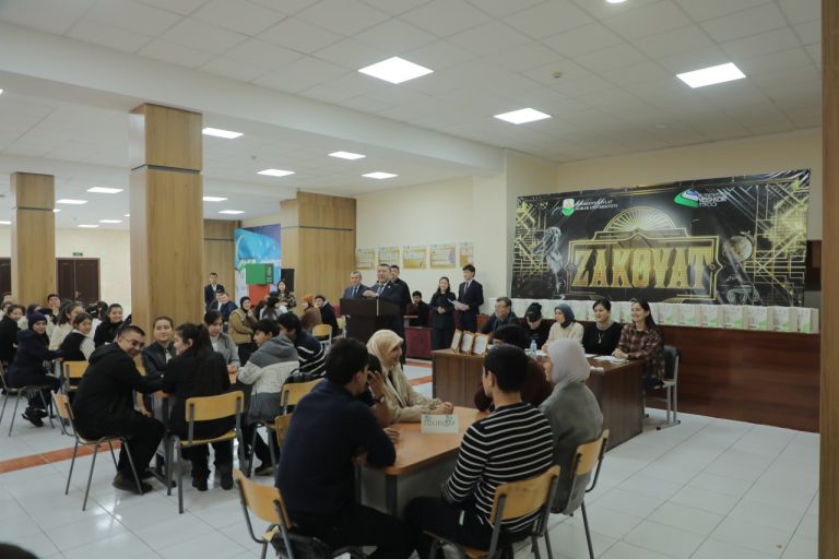 Toshkent davlat agrar universitetida “Qishloq xo‘jaligi xodimlari” kuni munosabati bilan “Zakovat” o‘yini bo‘lib o‘tdi.