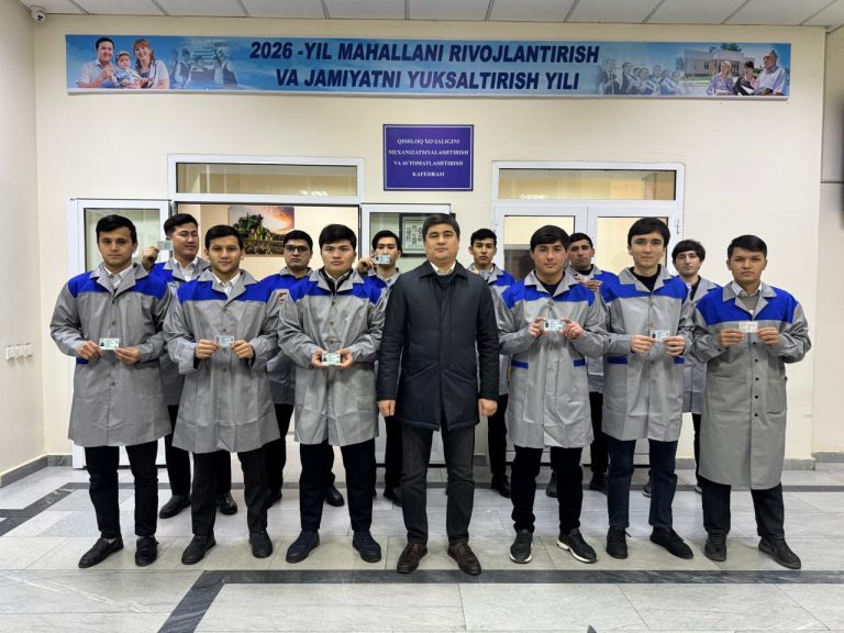 Toshkent davlat agrar universiteti talabalari “Traktorchi-mashinist” o‘quv kursini muvaffaqiyatli yakunladilar