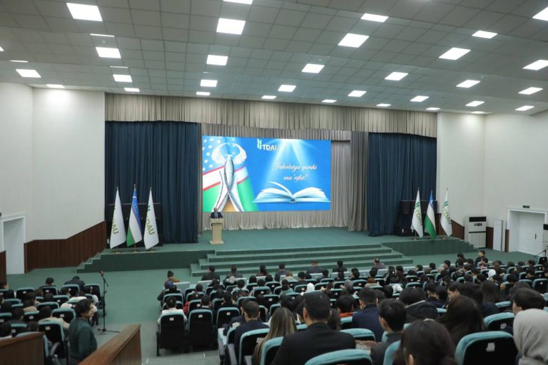 Toshkent davlat agrar universitetida talabalar ishtirokida “Jaholatga qarshi ma’rifat bilan kurash!” hamda “Inson qadri va huquqlarining ustuvorligi – taraqqiyot poydevori” mavzularida targ‘ibot tadbiri o‘tkazildi