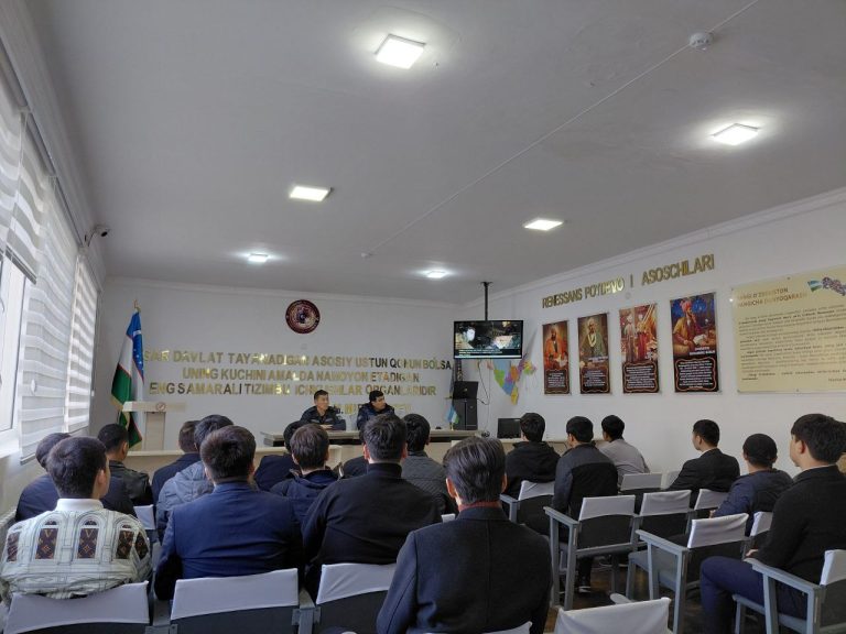 Toshkent davlat agrar universitetida profilaktik va ma’naviy-ma’rifiy ishlar izchil davom etmoqda