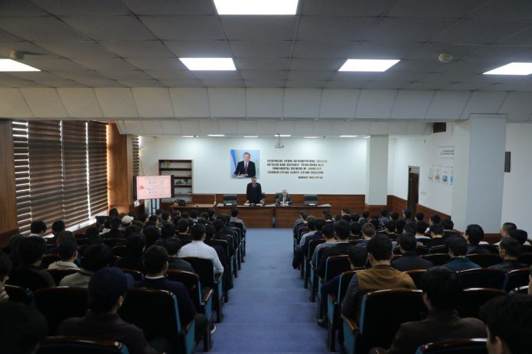 Toshkent davlat agrar universitetida korrupsiyaga qarshi kurashish “komplaens-nazorat” tizimini boshqarish bo‘limi tomonidan “Ta’lim tizimida korrupsiyaga qarshi kurashish: talabalarning huquq va imkoniyatlari” mavzusida ochiq muloqot o‘tkazildi