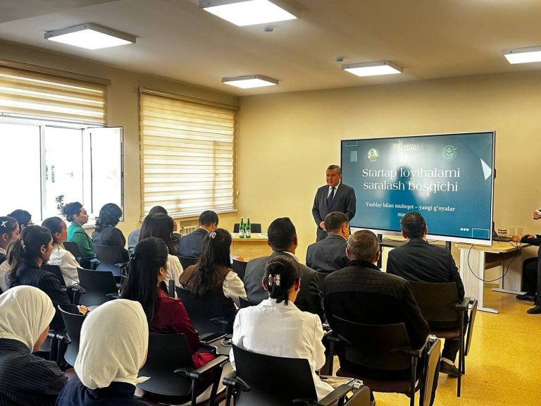 TDAU talabalarning startap loyihalari taqdimoti o’tkazildi