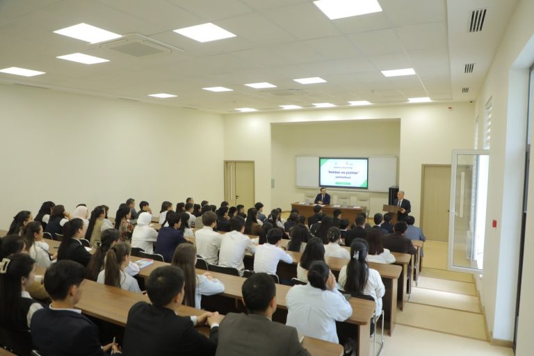 RAHBAR VA YOSHLAR UCHRASHUVIDA ILM HAMDA INNOVATSIYA MASALALARI MUHOKAMA ETILDI