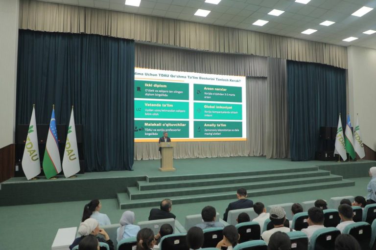 TDAUda &laquo;Ochiq eshiklar kuni&raquo;: Maktab direktorlari oliygoh hayoti bilan tanishdi