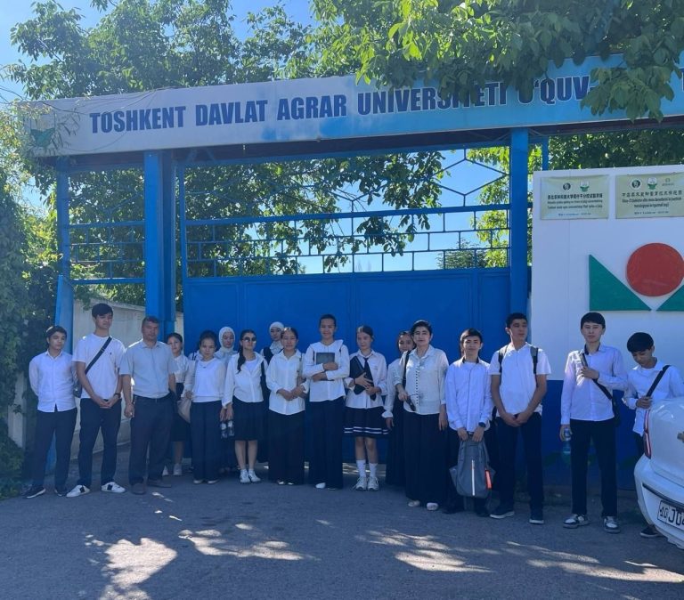 TDAUda maktab bitiruvchilari uchun &laquo;Dala kuni&raquo; o’tkazildi