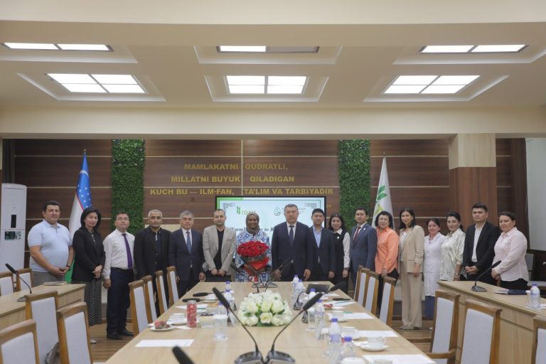 TDAU’da ICBA xalqaro tashkiloti vakillari bilan uchrashuv o‘tkazildi
