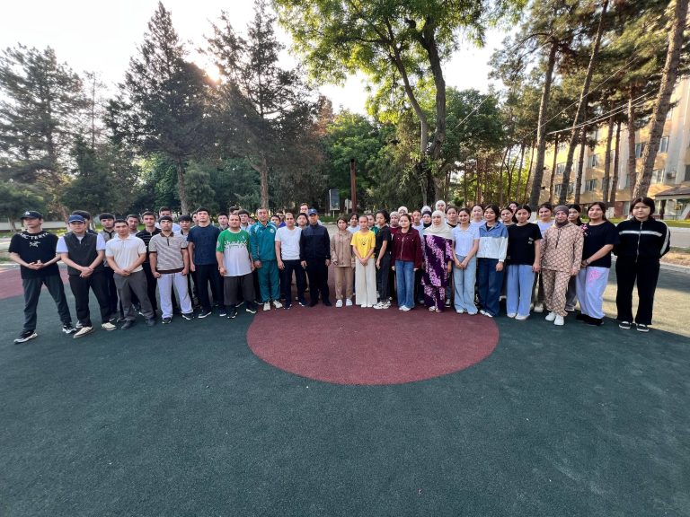 TDAUda “Sog‘lom inson – sog‘lom millat” g‘oyasi ostida tonggi sport tadbirlari o’tkazildi