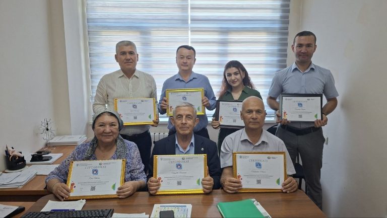 TDAU jamoasi FAO eLearning Academy bilan global bilimlarni egallamoqda