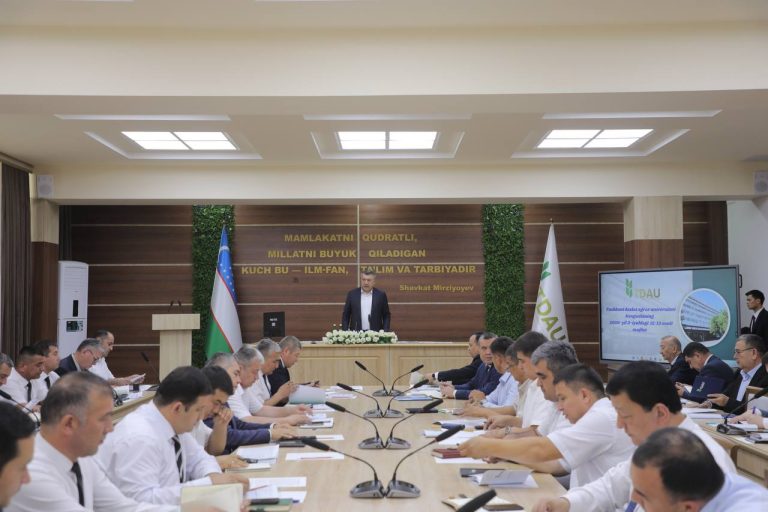 TDAU Kengashining navbatdagi majlisida ilm-fan, mehnat va yoshlar yutuqlari e’tirof etildi