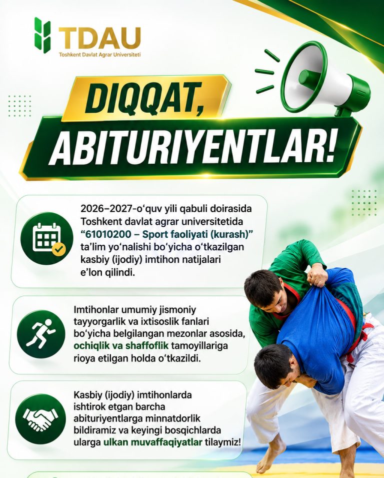 Diqqat, abituriyentlar!