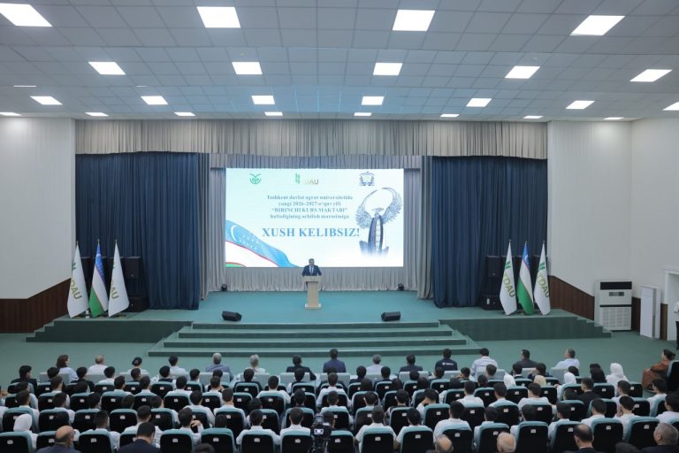TDAUda “Talabalikka bag‘ishlov” tadbiri bo‘lib o‘tdi