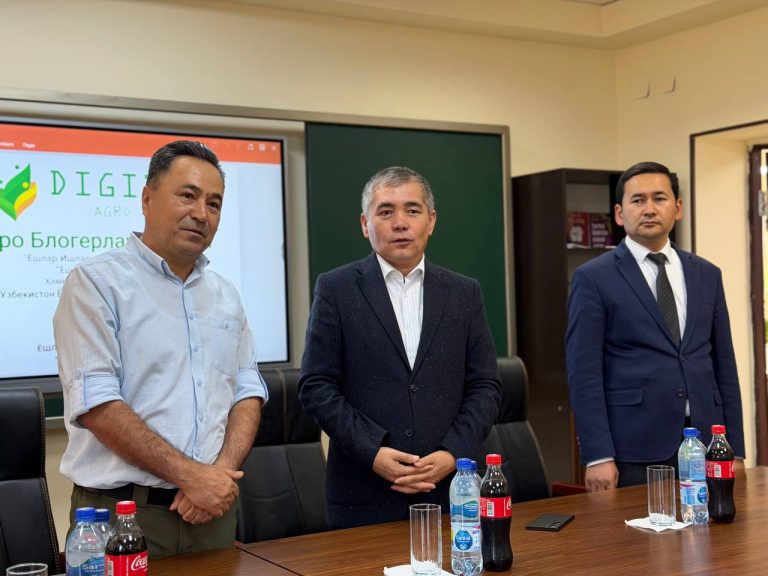 TDAUda yoshlar uchun agroblogerlik va zamonaviy kommunikatsiyalar bo‘yicha uchrashuv o‘tkazildi